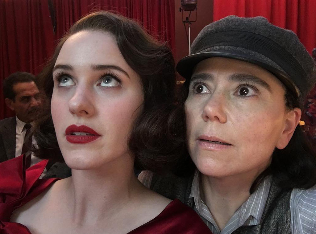 Alex Borstein, Rachel Brosnahan Alex Borstein, Rachel Brosnahan